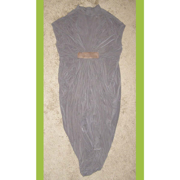 New Rick Owens Dark Shadow slinky dress 8-10/44 - Picture 3 of 10